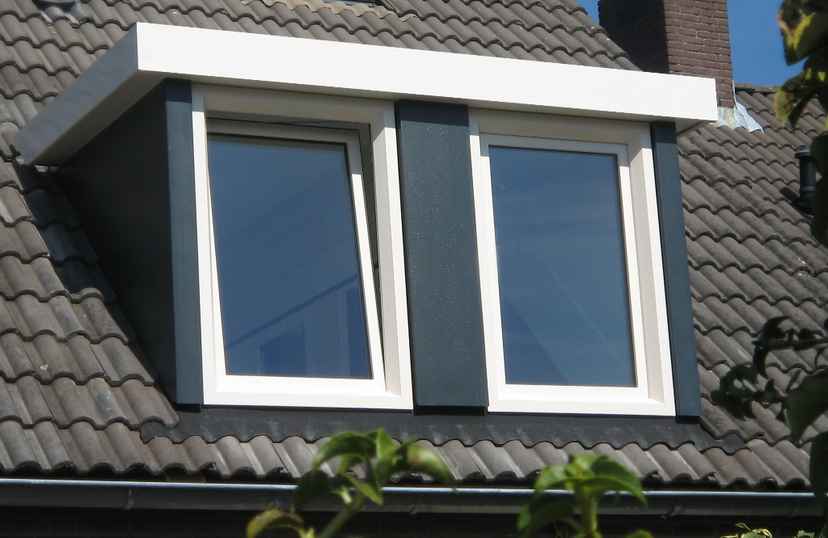 Moderne kleine dakkapel